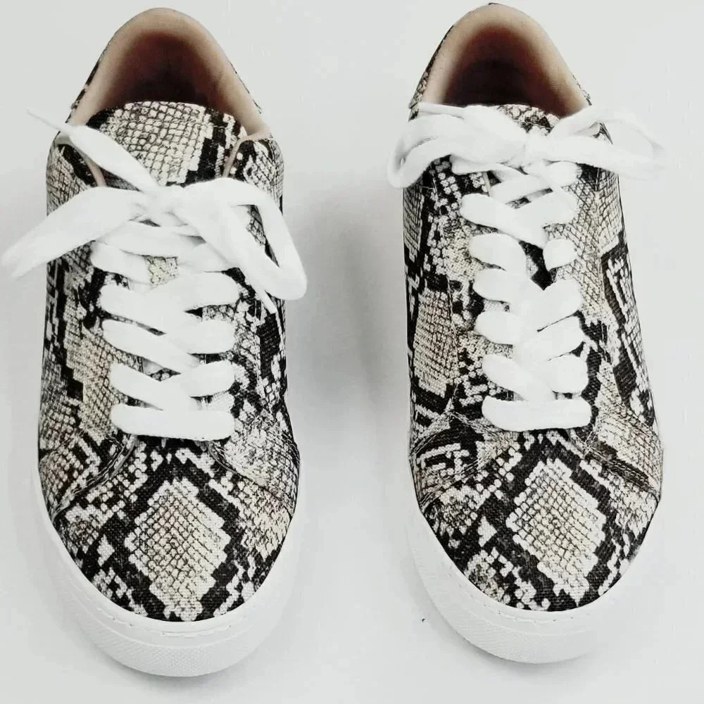 Steve Madden Snake/Python/Print Fashion Sneakers … - image 9